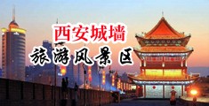 被鸡巴操欧美视频中国陕西-西安城墙旅游风景区